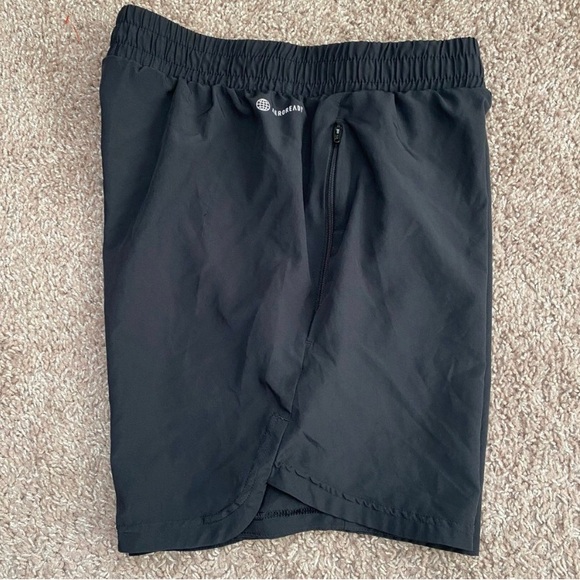 Men's Black Performance Shorts Adidas 7 - Picture 5 of 8
